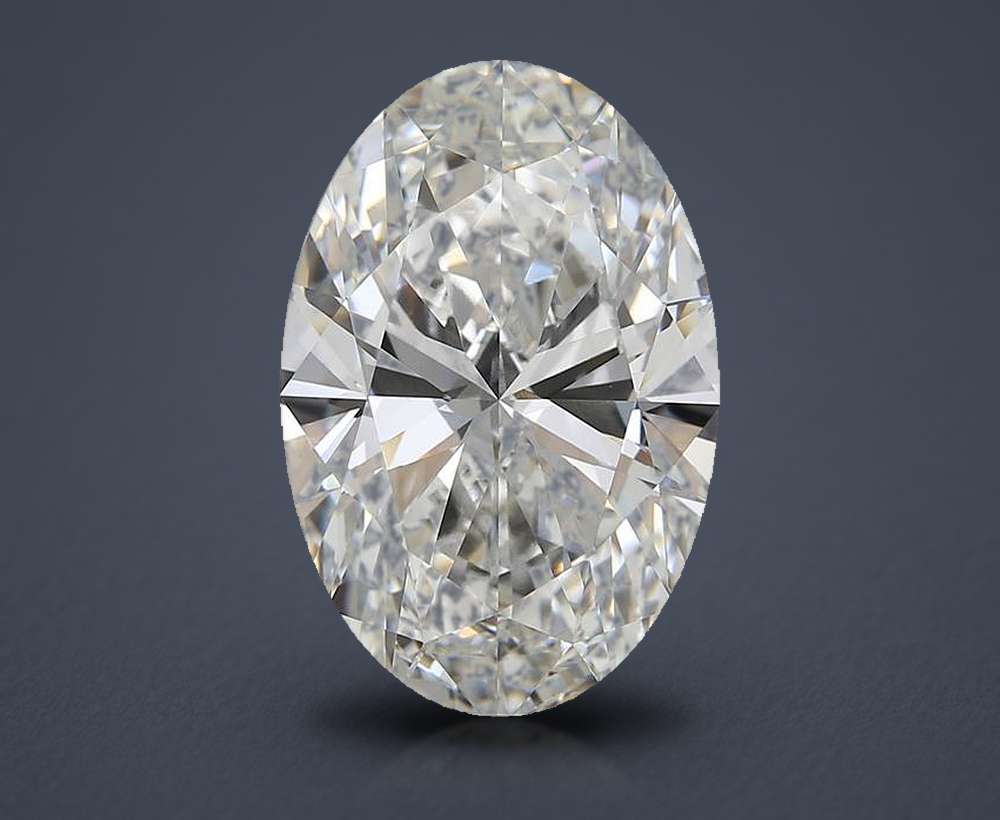 8.07 Carat Oval Lab Diamond
