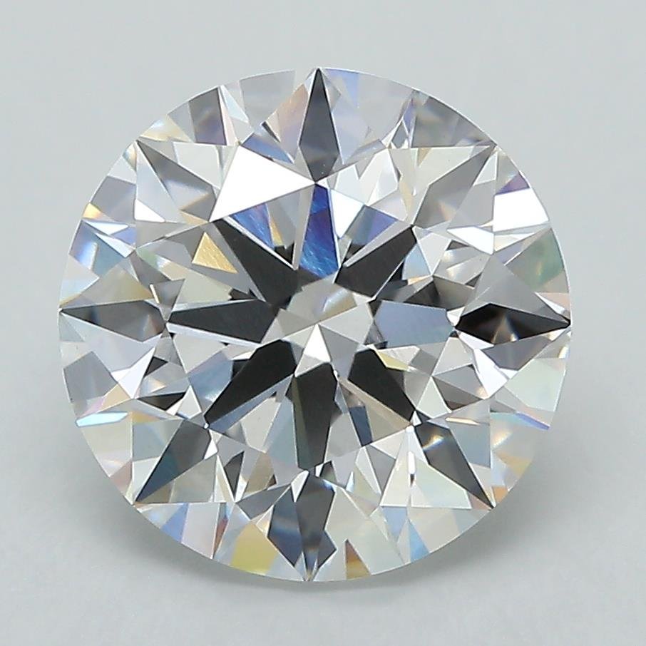 4.00ct F VS1 Excellent Cut Round Lab Grown Diamond