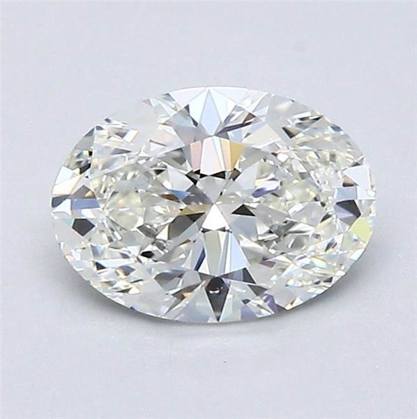 1.00ct H IF Rare Carat Ideal Cut Oval Diamond