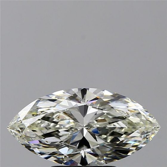 2.01ct K SI1 Rare Carat Ideal Cut Marquise Diamond