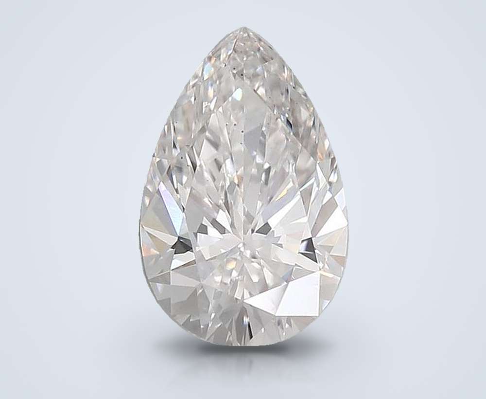 3.04 Carat Pear Lab Diamond