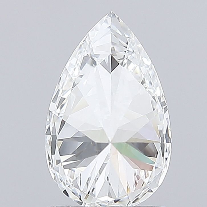 1.50ct D VS1 Rare Carat Ideal Cut Pear Lab Grown Diamond