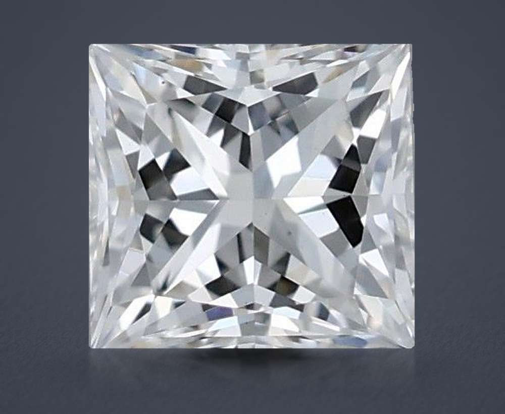 0.34 Carat Princess Lab Diamond