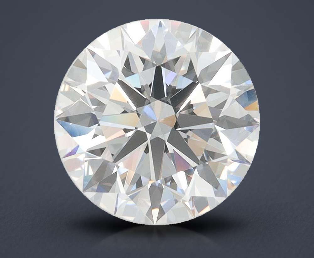 3.44 Carat Round Lab Diamond