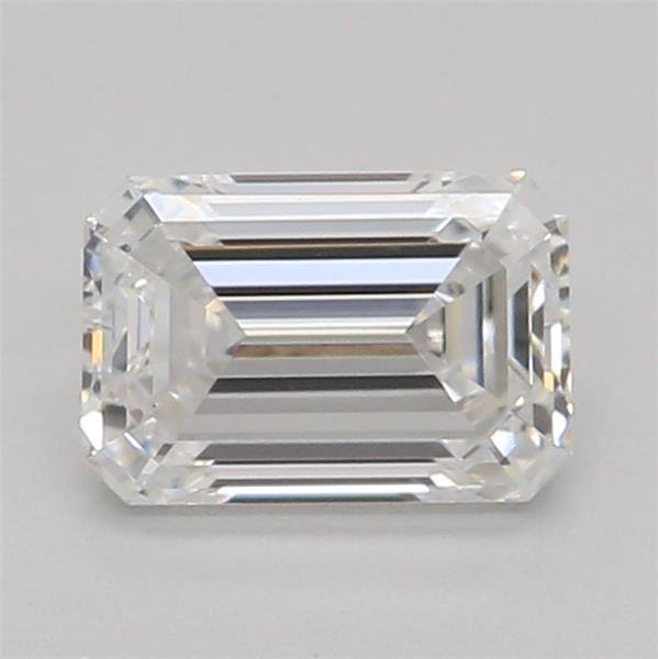 0.69ct D VS1 Rare Carat Ideal Cut Emerald Lab Grown Diamond