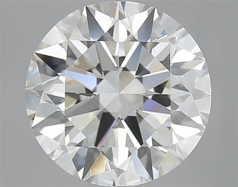 5.00ct K VS1 Rare Carat Ideal Cut Round Diamond