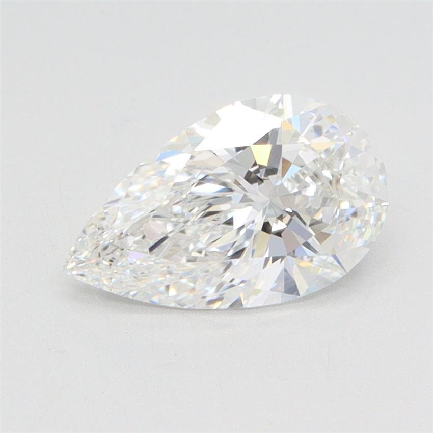 1.09ct F VS1 Rare Carat Ideal Cut Pear Lab Grown Diamond