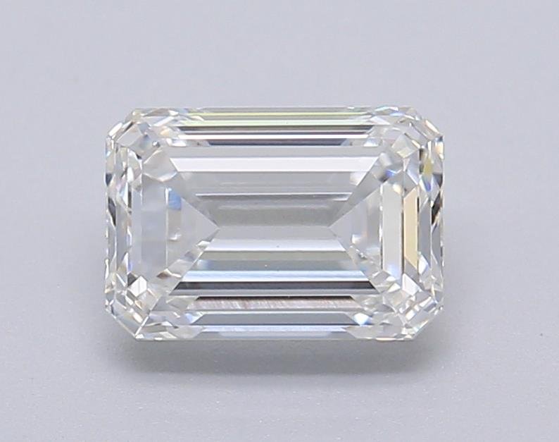 1.02ct E VVS2 Rare Carat Ideal Cut Emerald Lab Grown Diamond