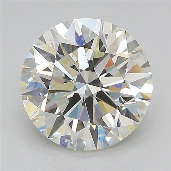 2.28ct J VS2 Ideal Cut Round Lab Grown Diamond
