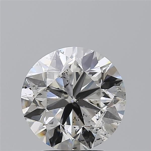 3.03ct I SI2 Very Good Cut Round Diamond