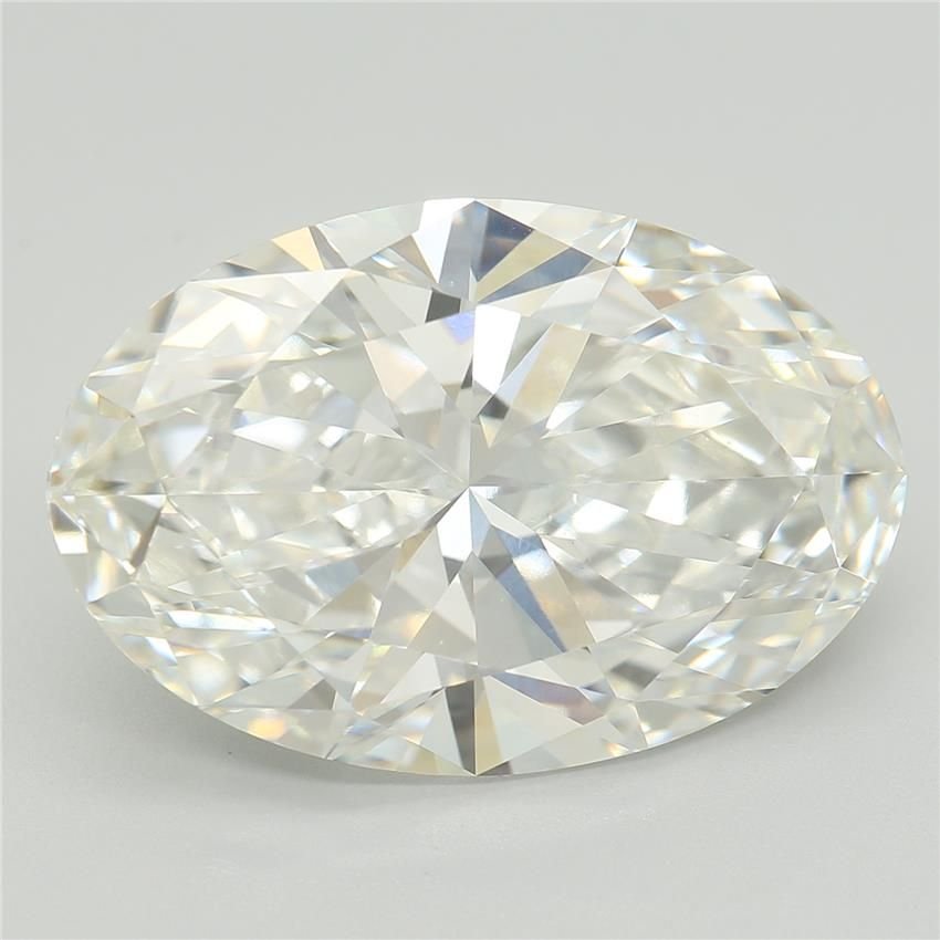 6.71ct G VVS2 Rare Carat Ideal Cut Oval Lab Grown Diamond