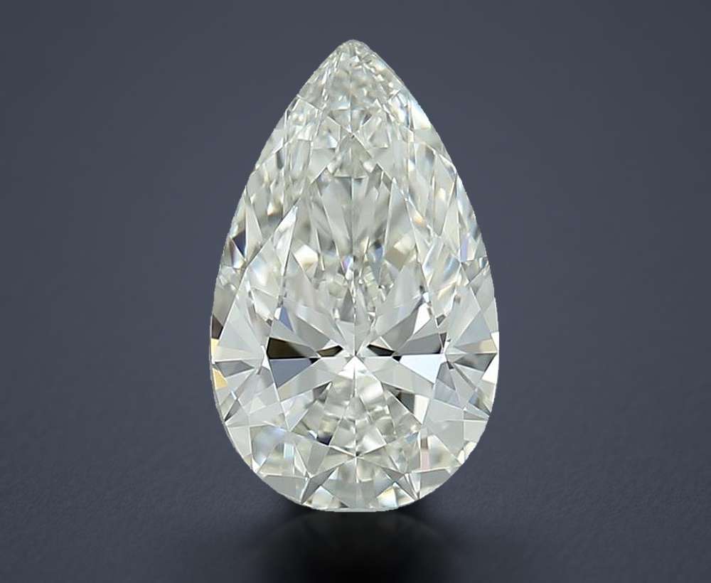 0.60 Carat Pear Natural Diamond
