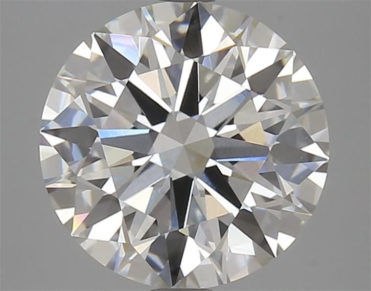 3.91ct G VVS2 Rare Carat Ideal Cut Round Lab Grown Diamond