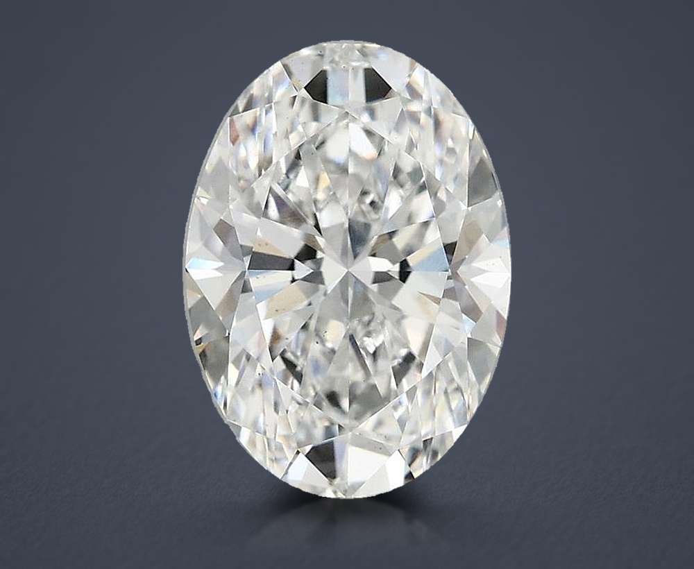 3.06 Carat Oval Lab Diamond