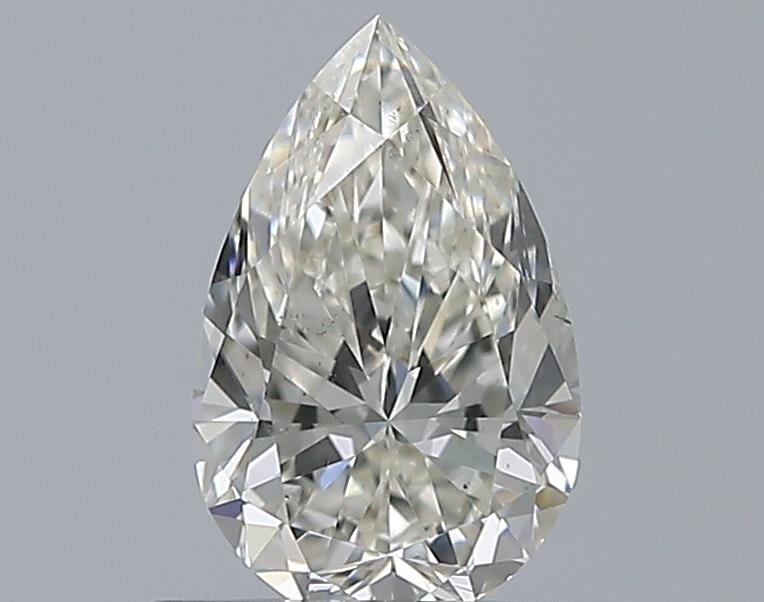 0.66ct I SI1 Rare Carat Ideal Cut Pear Diamond