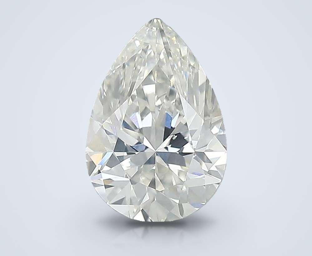 0.90 Carat Pear Natural Diamond