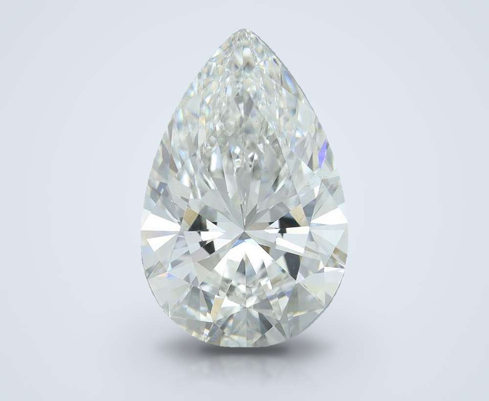3.70 Carat Pear Lab Diamond