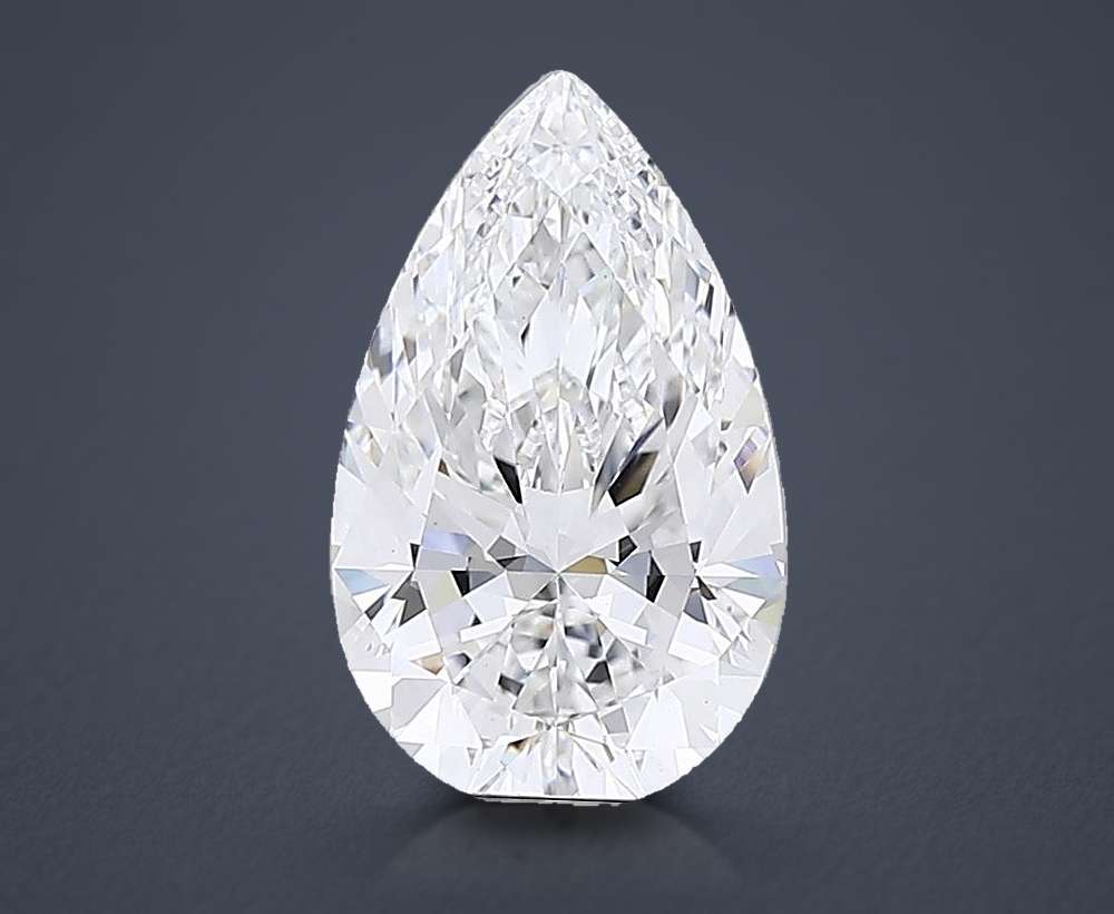 4.34 Carat Pear Lab Diamond