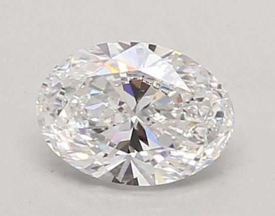 0.51ct D VVS1 Rare Carat Ideal Cut Oval Lab Grown Diamond