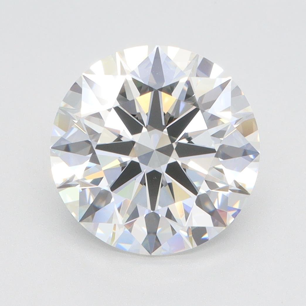 3.38ct F VVS1 Rare Carat Ideal Cut Round Lab Grown Diamond