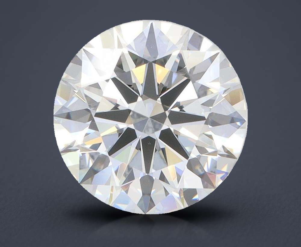 3.38 Carat Round Lab Diamond