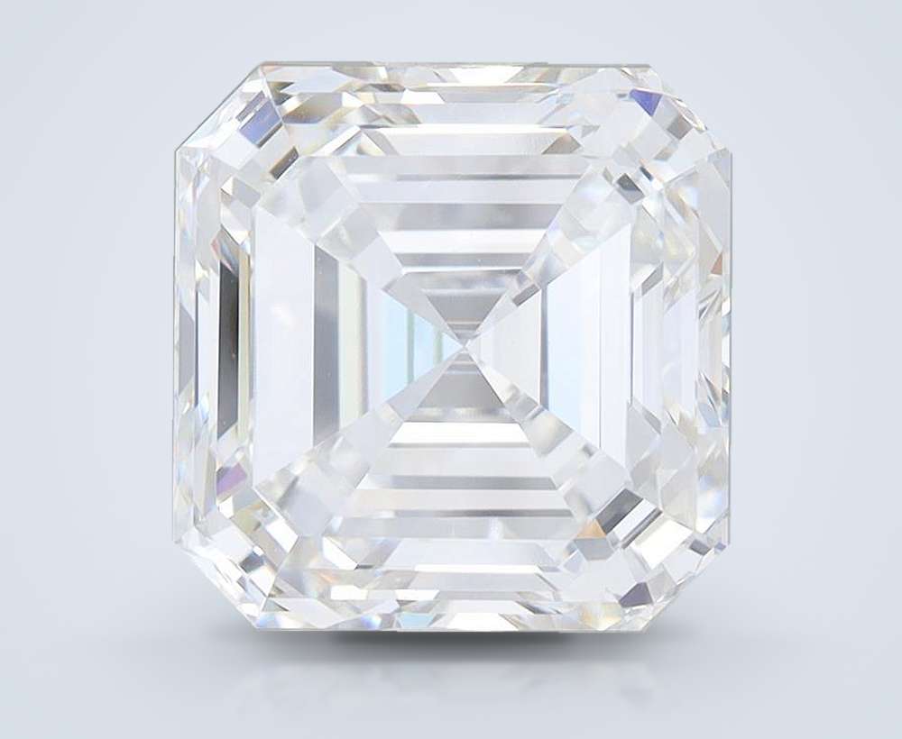 7.08 Carat Asscher Lab Diamond