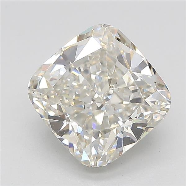 3.04ct I VS1 Rare Carat Ideal Cut Cushion Lab Grown Diamond