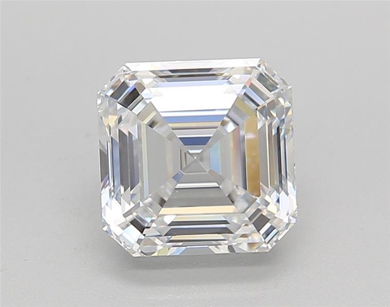 2.05ct E VS1 Excellent Cut Asscher Lab Grown Diamond