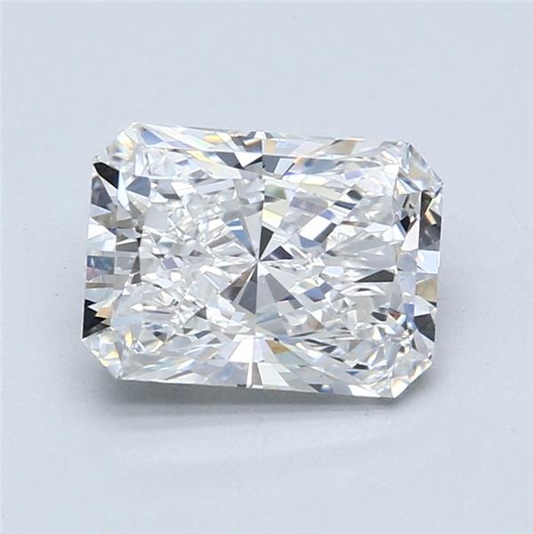 2.51ct E VS1 Rare Carat Ideal Cut Radiant Lab Grown Diamond