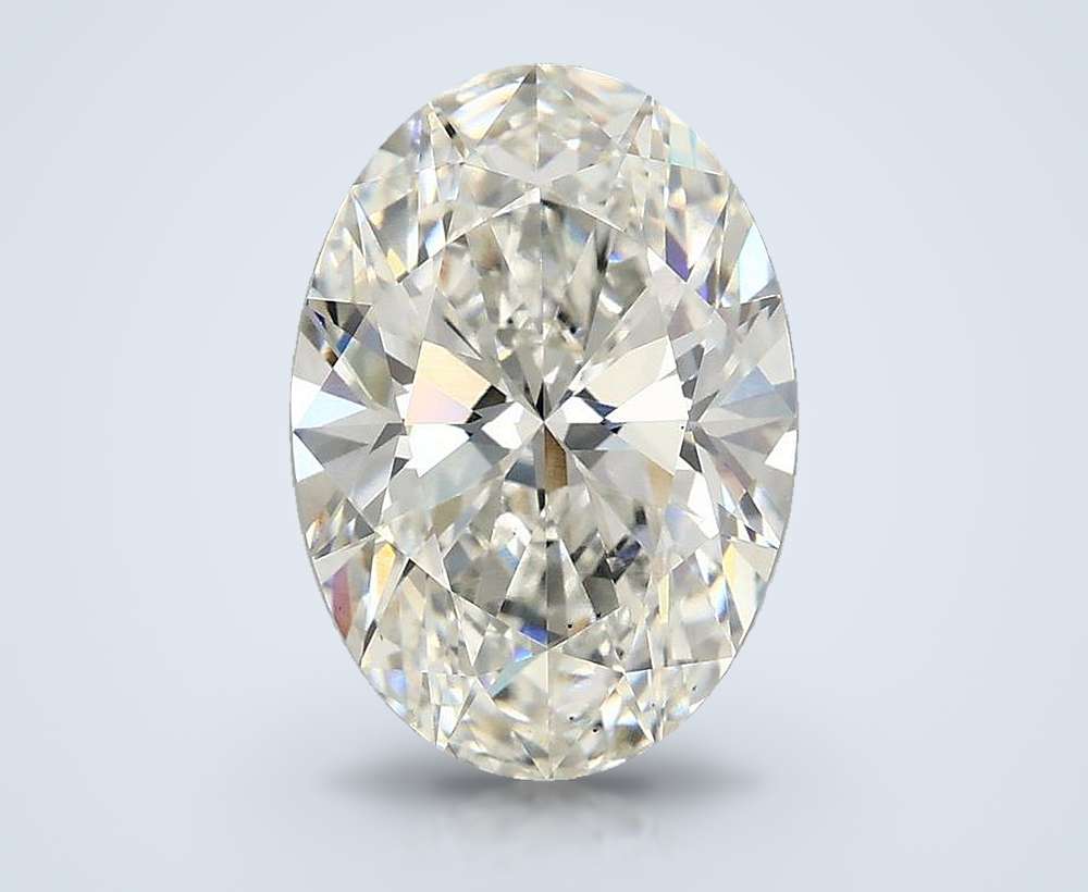 3.46 Carat Oval Lab Diamond