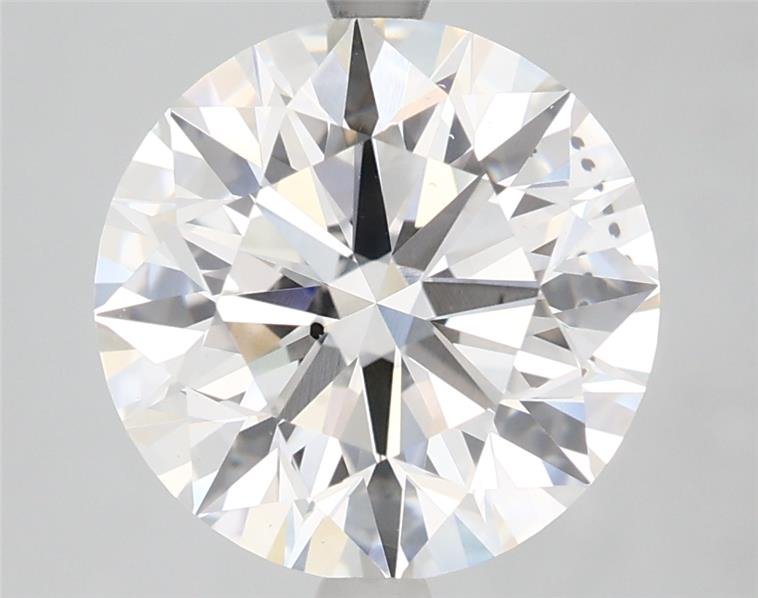 4.51ct G SI1 Rare Carat Ideal Cut Round Lab Grown Diamond