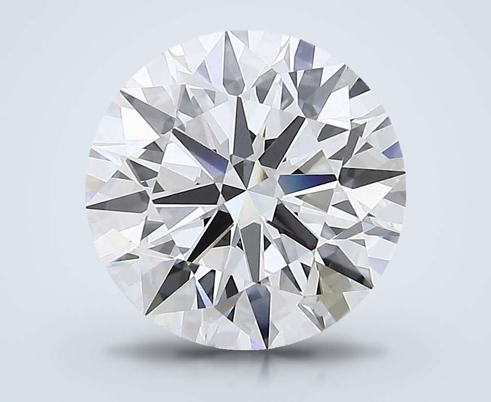 5.42 Carat Round Lab Diamond