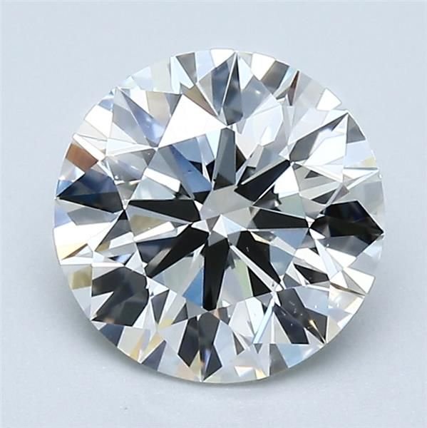 1.73ct I VS2 Rare Carat Ideal Cut Round Diamond