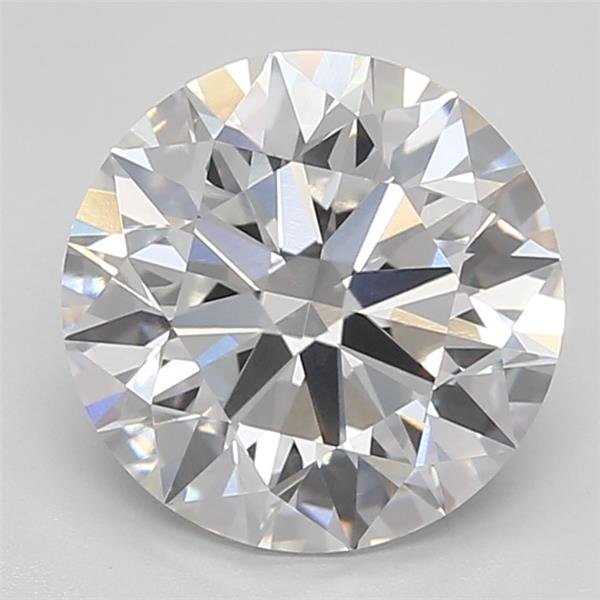 2.18ct E VVS1 Ideal Cut Round Lab Grown Diamond