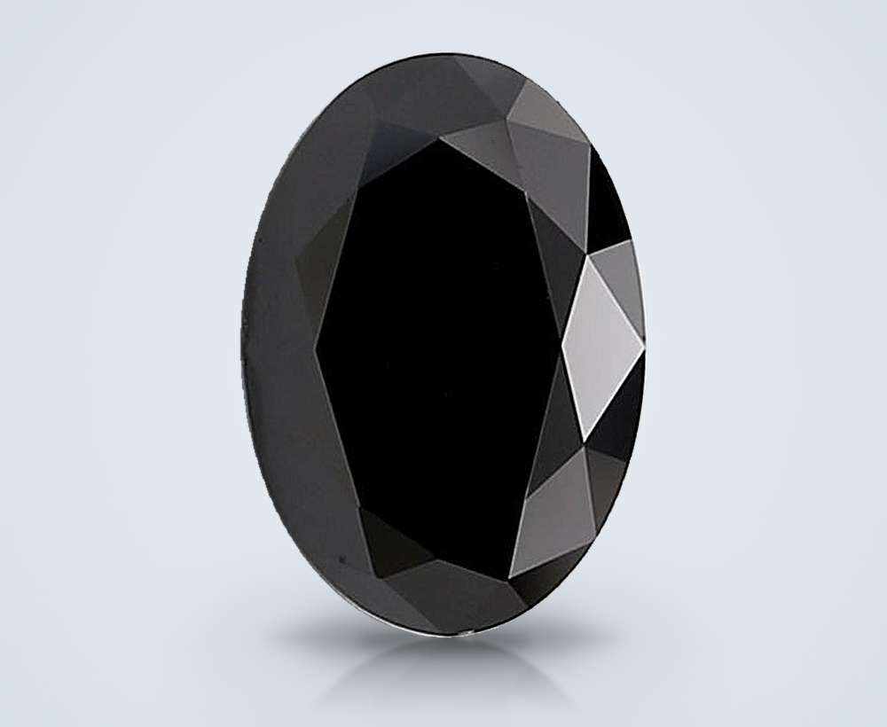 1.48 Ct. Fancy Black Oval Lab Diamond