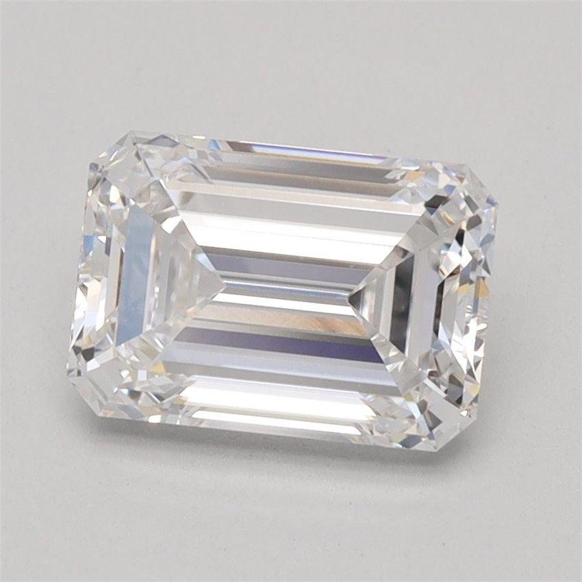 1.13ct E VVS2 Rare Carat Ideal Cut Emerald Lab Grown Diamond