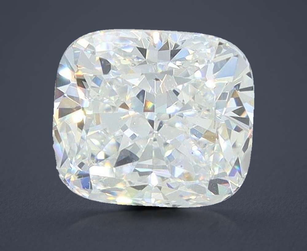 2.03 Carat Cushion Natural Diamond