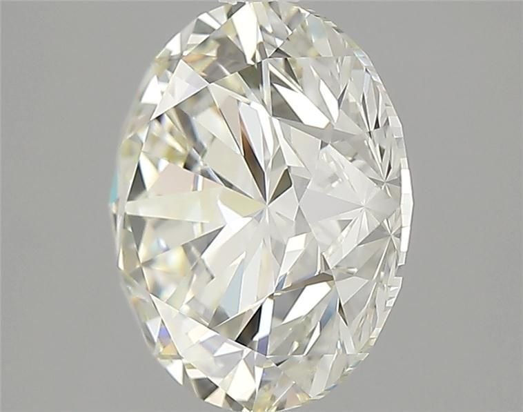 3.14ct J VS1 Rare Carat Ideal Cut Round Diamond