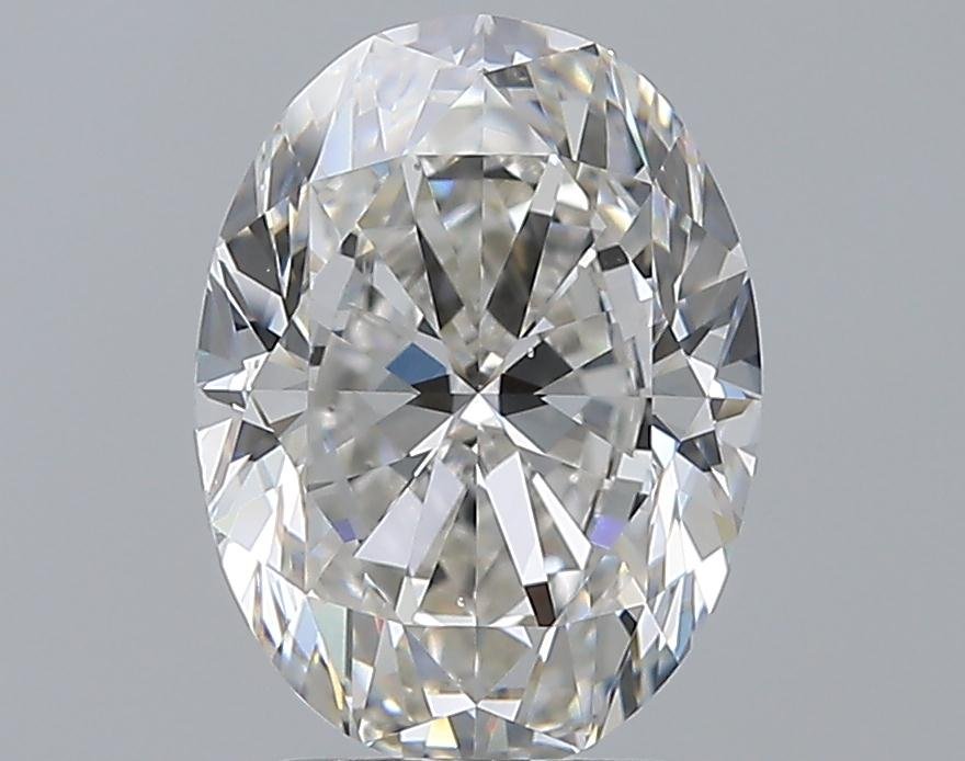 2.60ct H VS2 Very Good Cut Oval Diamond