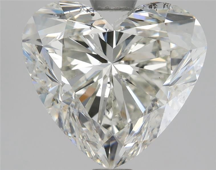 2.21ct J SI1 Rare Carat Ideal Cut Heart Diamond