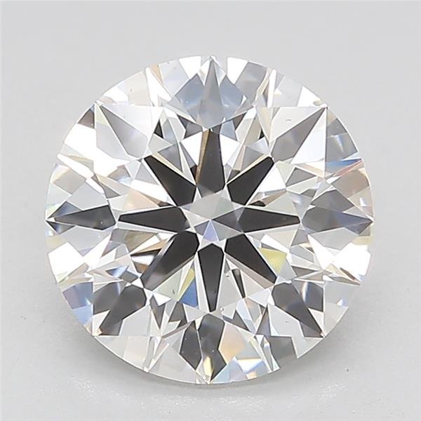 2.47ct D VS1 Rare Carat Ideal Cut Round Lab Grown Diamond