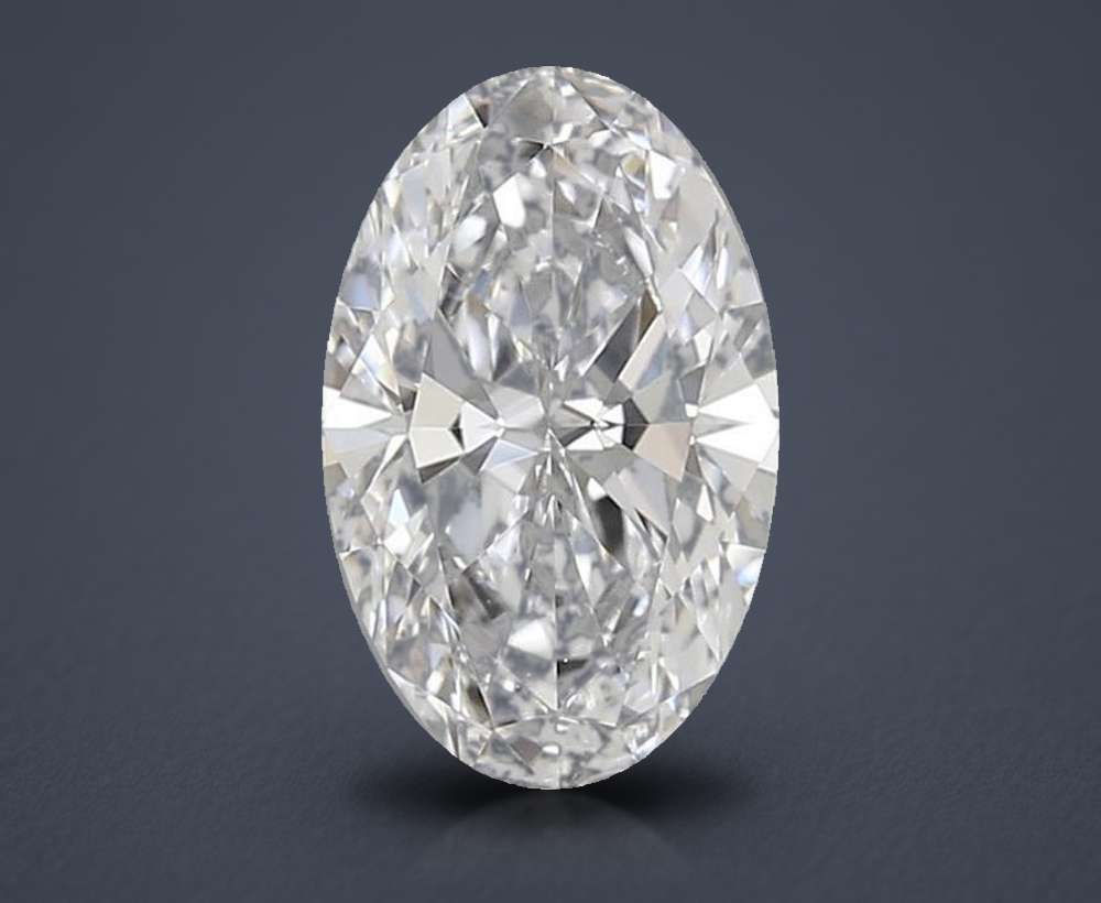 0.52 Carat Oval Lab Diamond