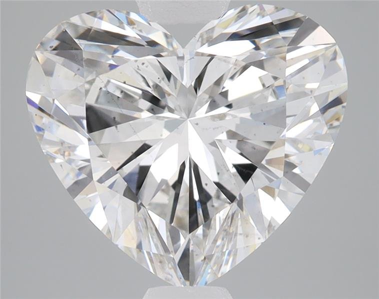 3.63ct G SI1 Rare Carat Ideal Cut Heart Lab Grown Diamond