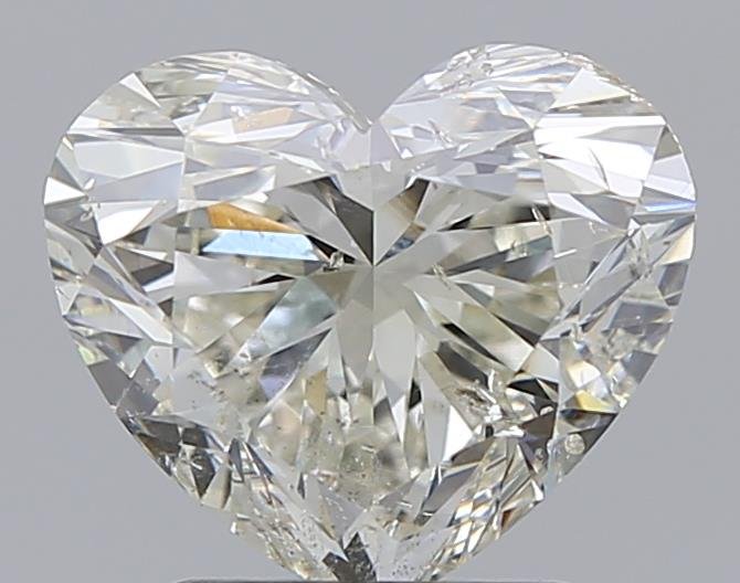 2.02ct J SI2 Rare Carat Ideal Cut Heart Diamond