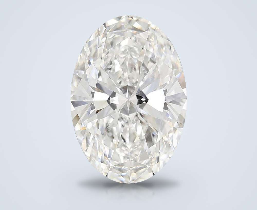 9.06 Carat Oval Lab Diamond