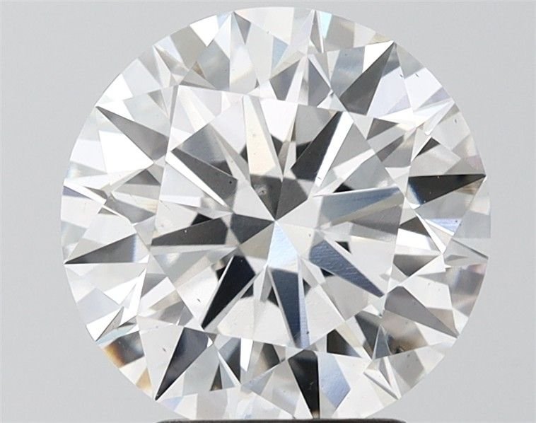 3.50ct I VS1 Rare Carat Ideal Cut Round Lab Grown Diamond