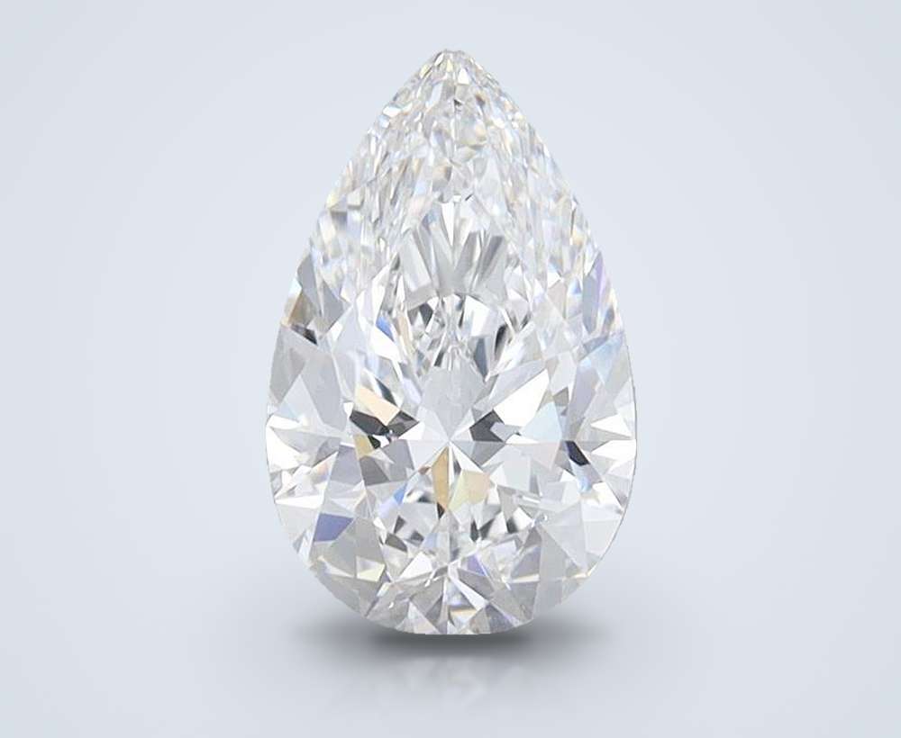 1.23 Carat Pear Lab Diamond