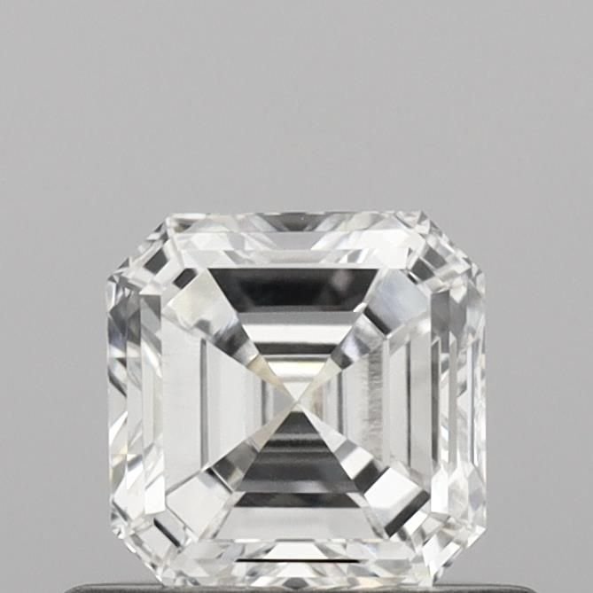 0.58ct E VVS2 Very Good Cut Asscher Lab Grown Diamond