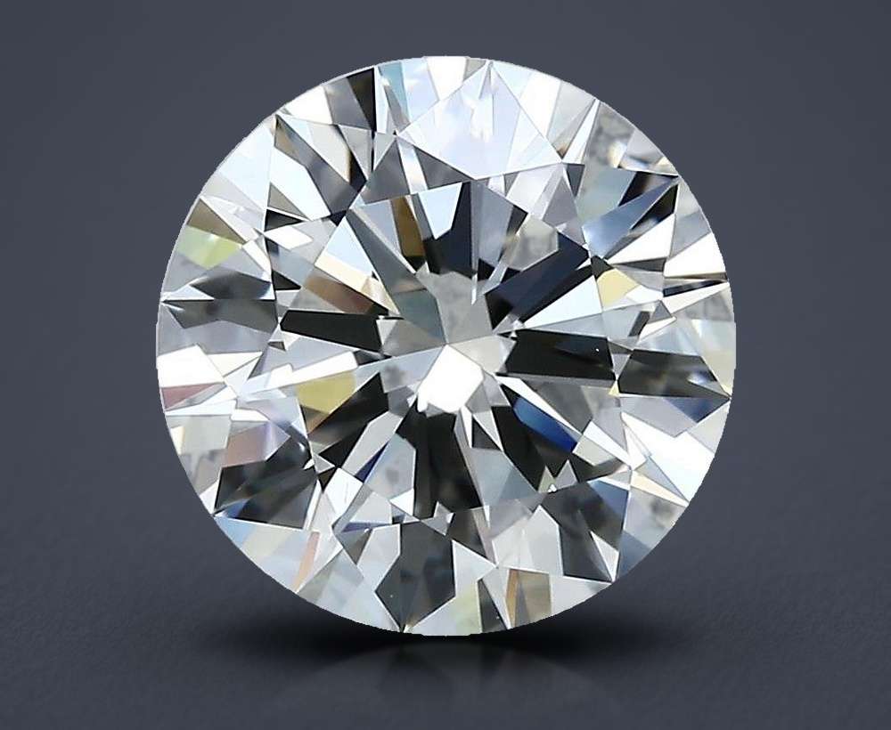 3.02 Carat Round Natural Diamond