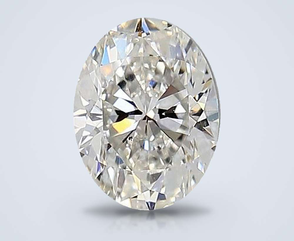 0.90 Carat Oval Natural Diamond
